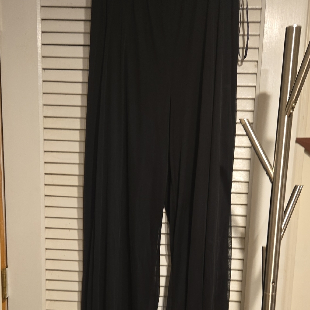 Elegant Black Women's Palazzo Pants